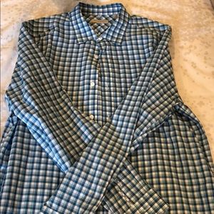 Burberry Brit Men’s blue check shirt - size L